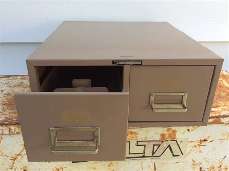 steelmaster steel card file box|steelmaster file cabinet vintage.